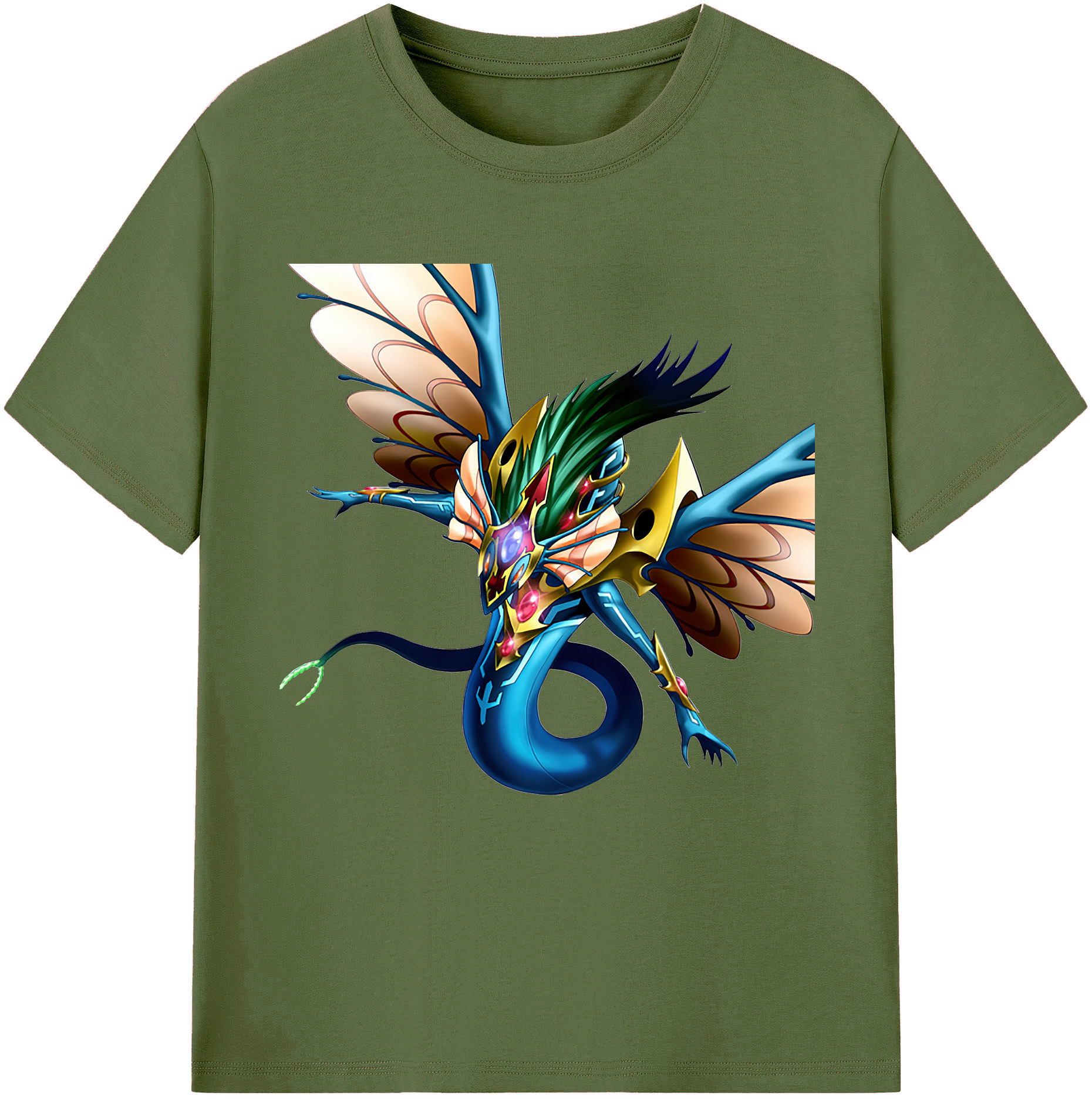 （画像用） 遊☆戯☆王 Yu-Gi-Oh! 綿100％半袖Tシャツ（フロントプリント）
